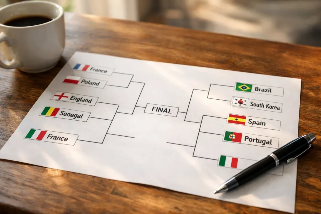 Primerjalna tabela vseh 12 skupin SP 2026 s stavnimi kvotami za napredovanje